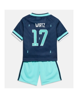 Billige Fotballdrakt Tyskland Florian Wirtz #17 Replika Bortedraktsett Barn VM 2026 Kortermet (med bukser)